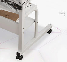Load image into Gallery viewer, Laptop Table with Wheels Shelf Storage Height Adjustable