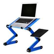 Load image into Gallery viewer, Aluminum Lightweight Computer Desk Ergonomic