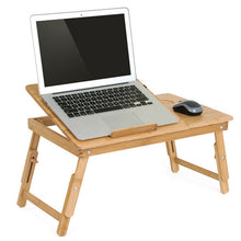 Load image into Gallery viewer, Ergonomics Adjustable Laptop Desk with USB Cooling Fan