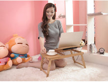 Load image into Gallery viewer, Ergonomics Adjustable Laptop Desk with USB Cooling Fan
