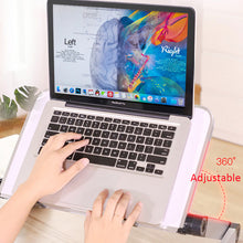 Load image into Gallery viewer, Aluminum Alloy Portable Adjustable Laptop Desk
